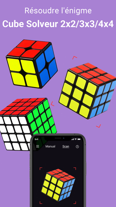 Screenshot #3 pour Solveur de Cube Magique 3D PRO
