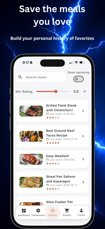 Lightning Fast Meal Planner screenshot 7 of 7