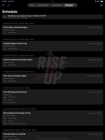 Rise Up & Play iPad screenshot