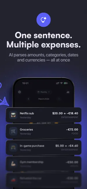 Sayve: Voice Expense Tracker screenshot 3