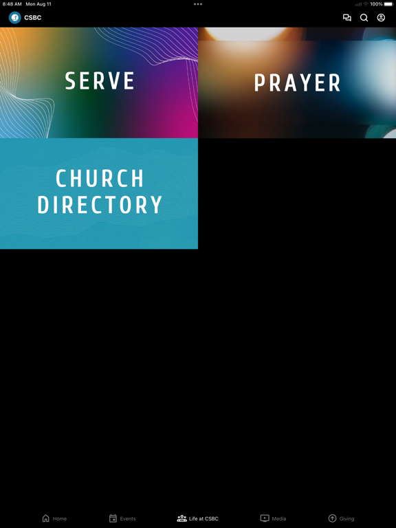 App screenshot