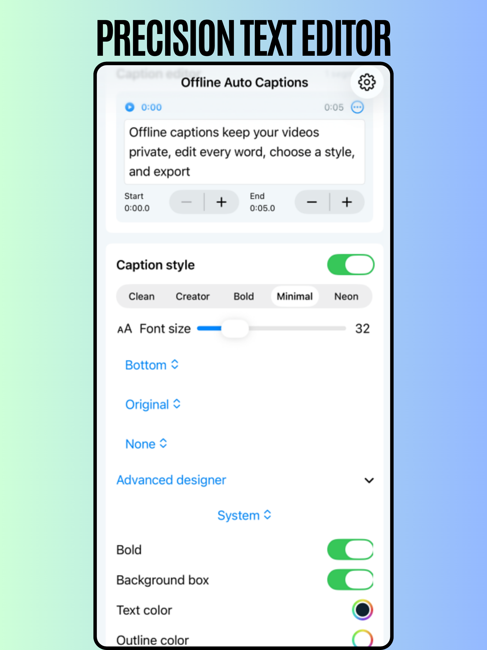 Offline AI Auto Captions screenshot 8