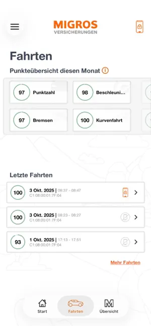 Migros SafeDrive screenshot 3