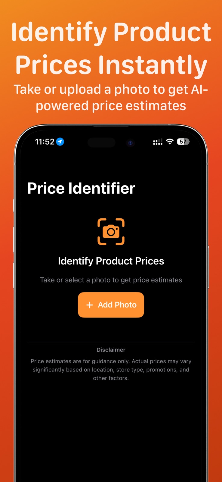 Price Identifier: Scan & Check iphone screenshot 1