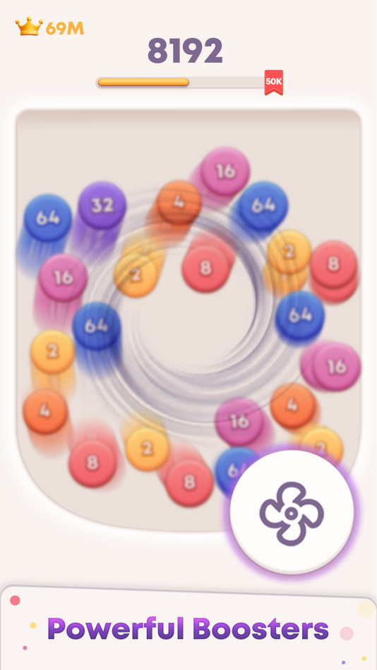 #5. Number Link: 2048 Puzzle (iOS) 由: Pine Games