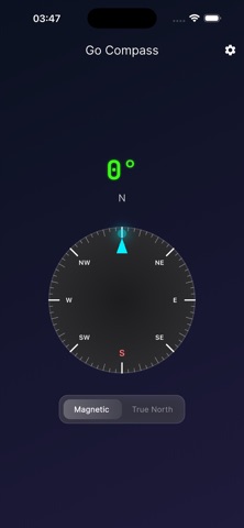 Go Compass iPhone screenshot