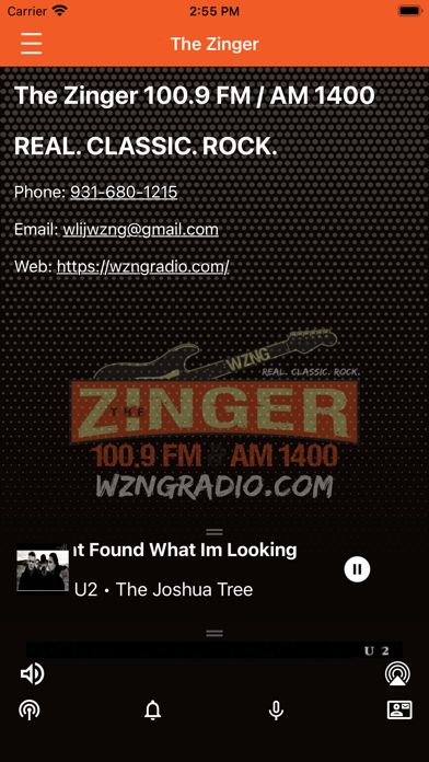 The Zinger 100.9 iPhone screenshot 3 - Entertainment app