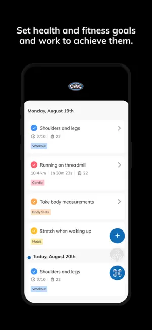 CAC Chicago Athletic Clubs screenshot 4
