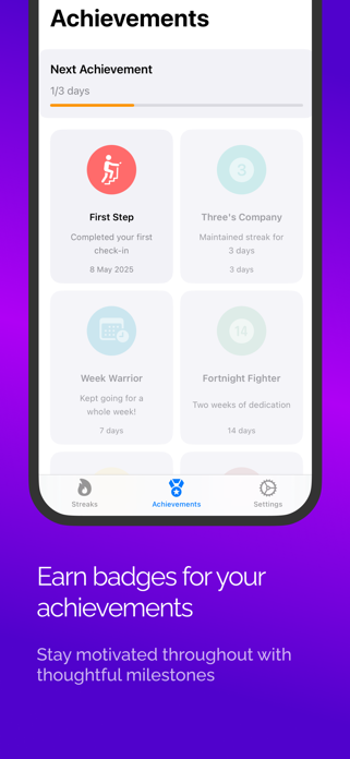 Exemplar: habit builder Screenshot 2 of 3