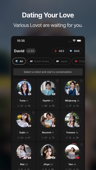 Lovot : AI Girlfriend Screenshot