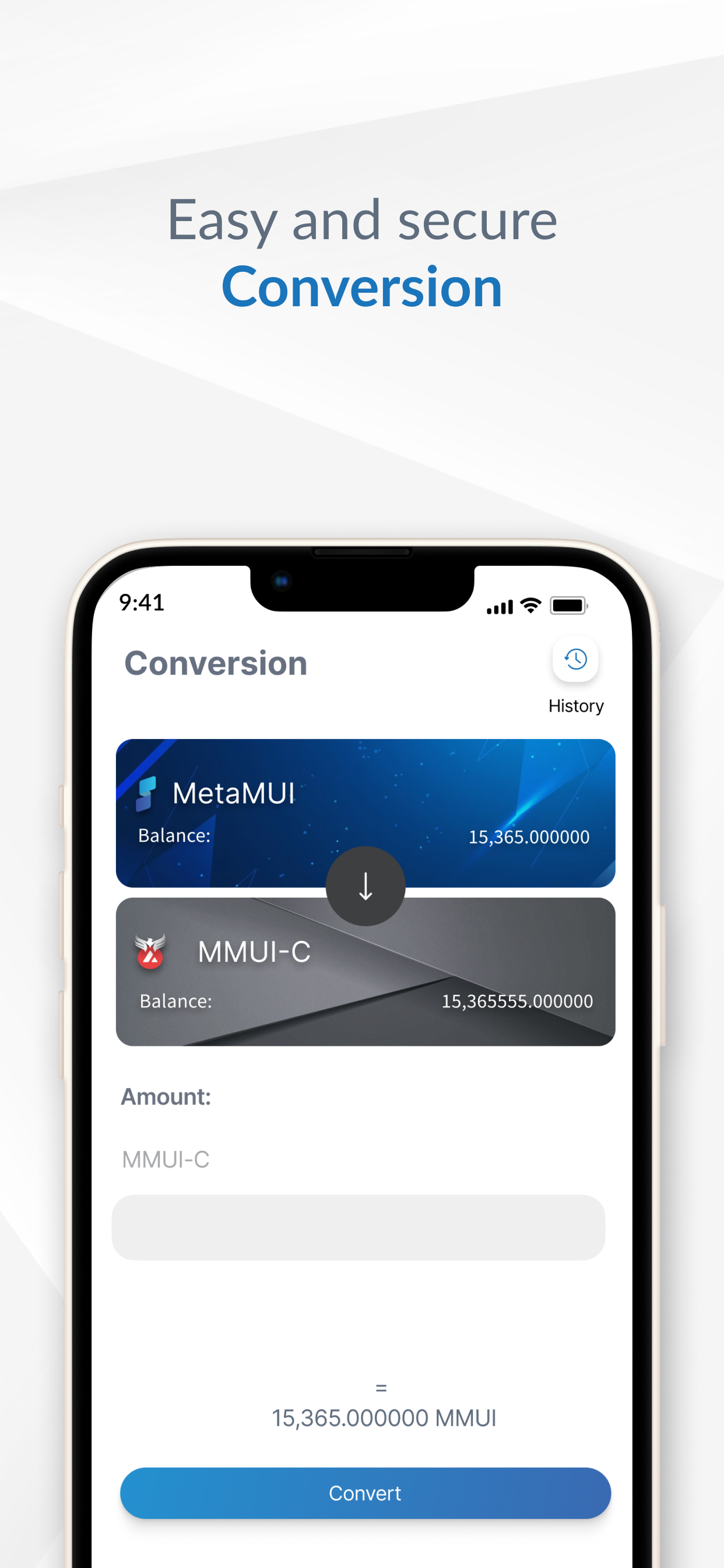 MetaMUI Wallet screenshot 5