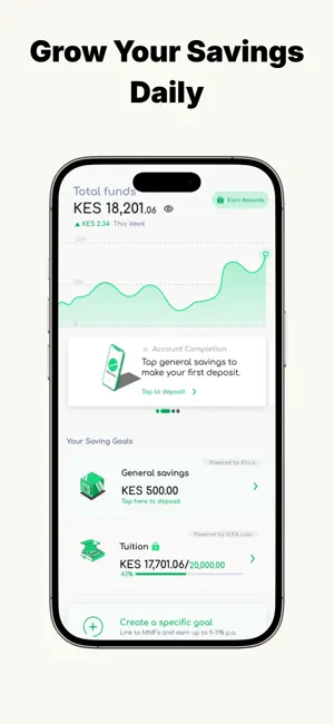 Cashlet: Savings & Investments screenshot 2