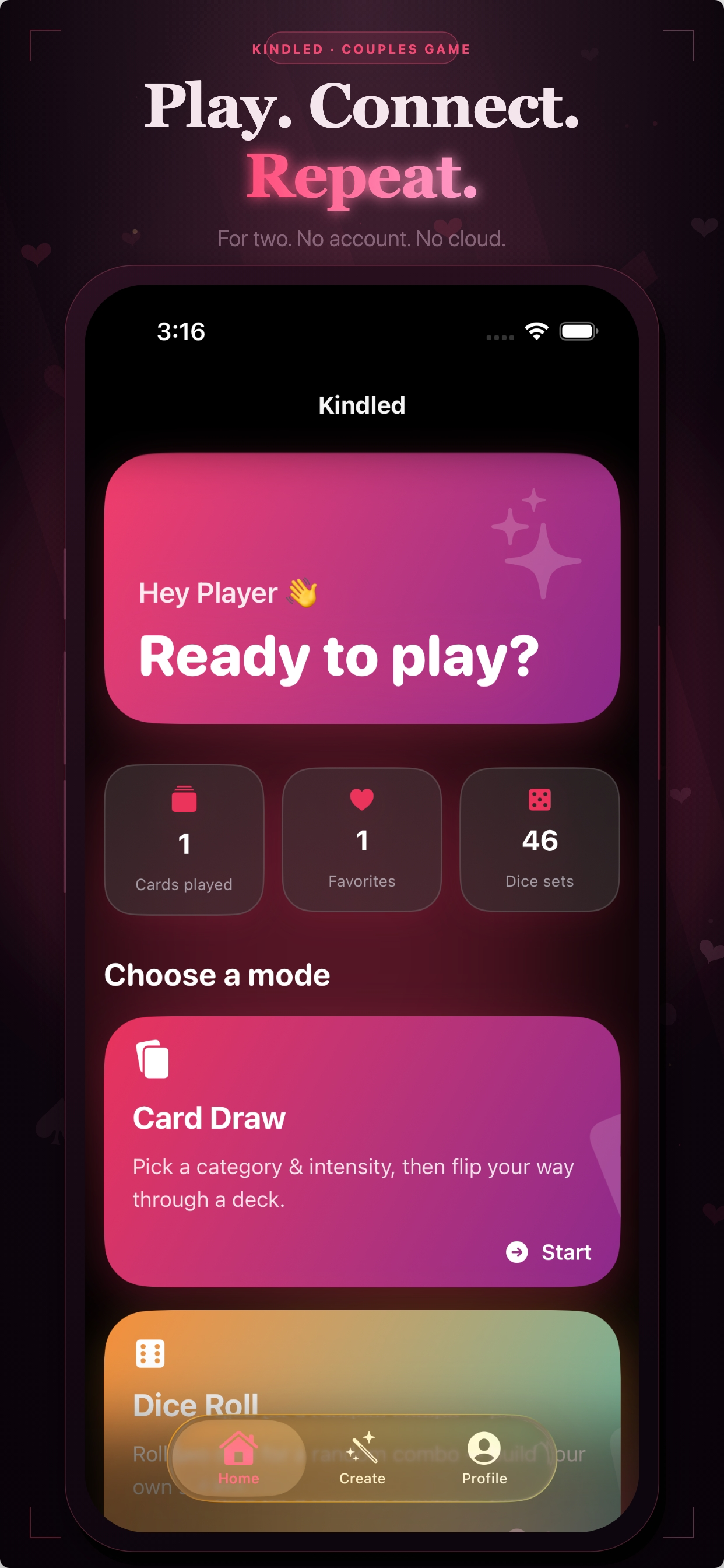 Kindled: Couples Game screenshot 2