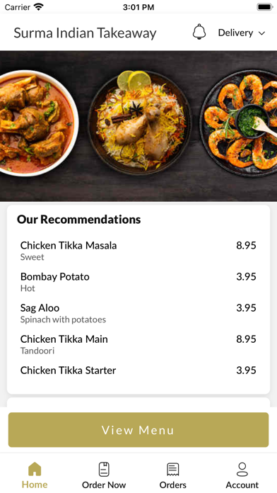 Surma Indian Takeaway Screenshot