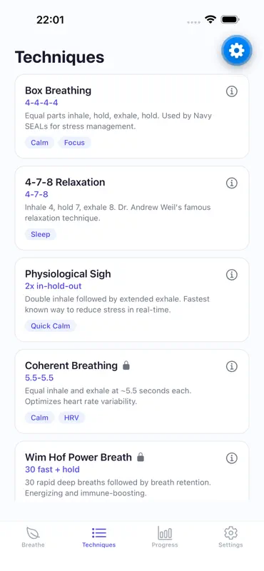 BreathFlow: Breathing Exercise screenshot 10 of 10