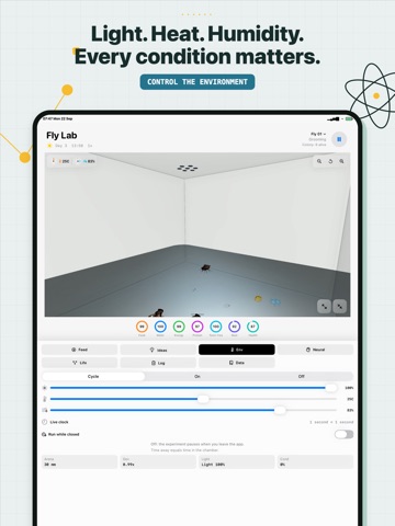 Fly Lab: Pocket Laboratory iPad screenshot