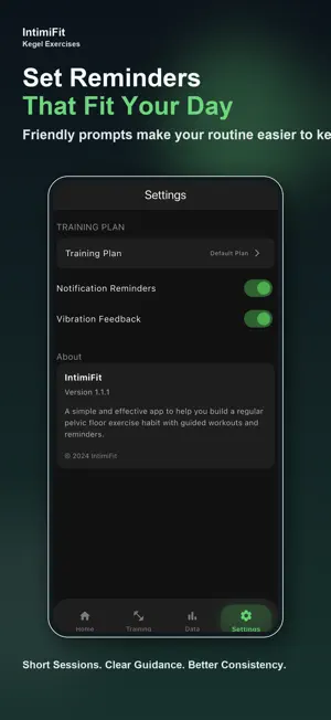 IntimiFit: Kegel Exercises screenshot 2