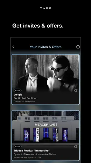 Tape: Experiences screenshot 2