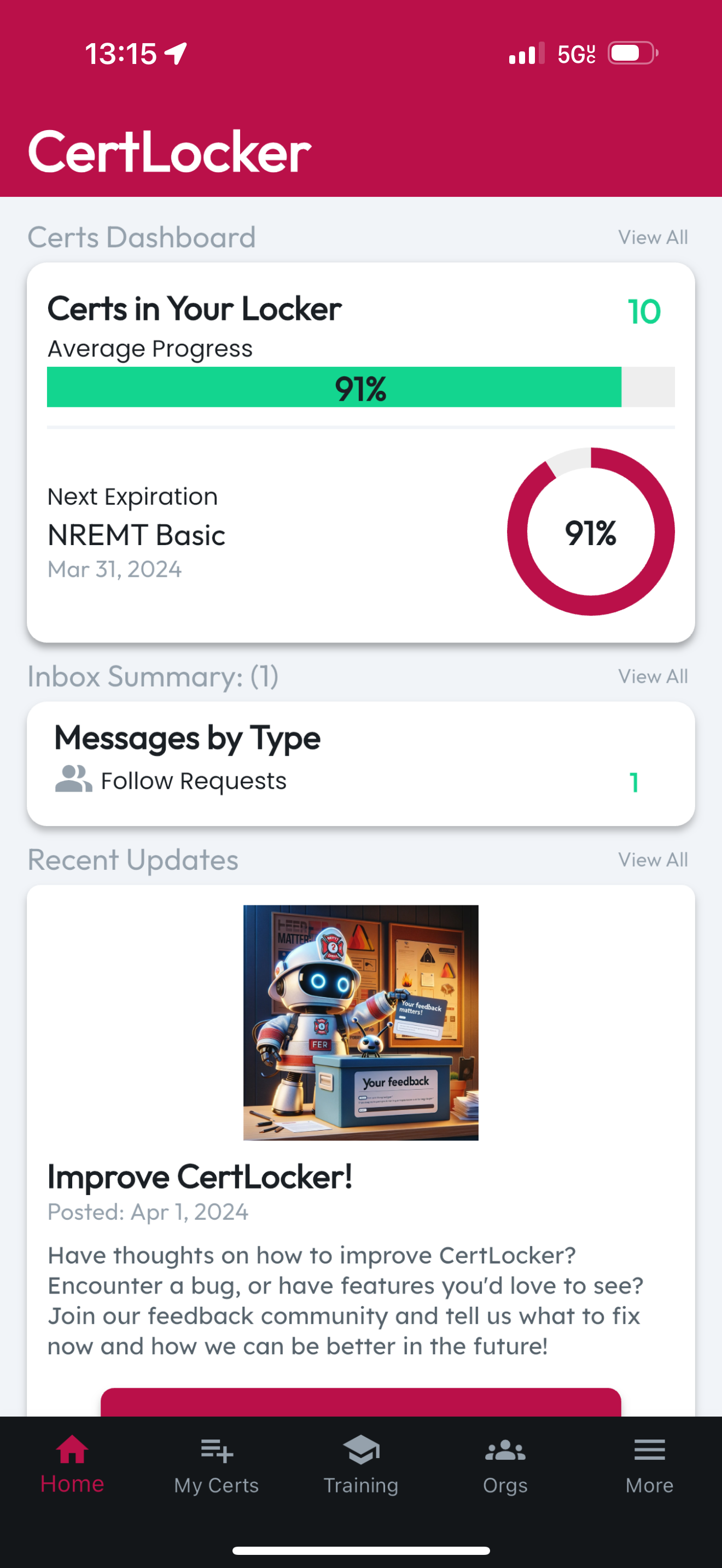 CertLocker screenshot 2