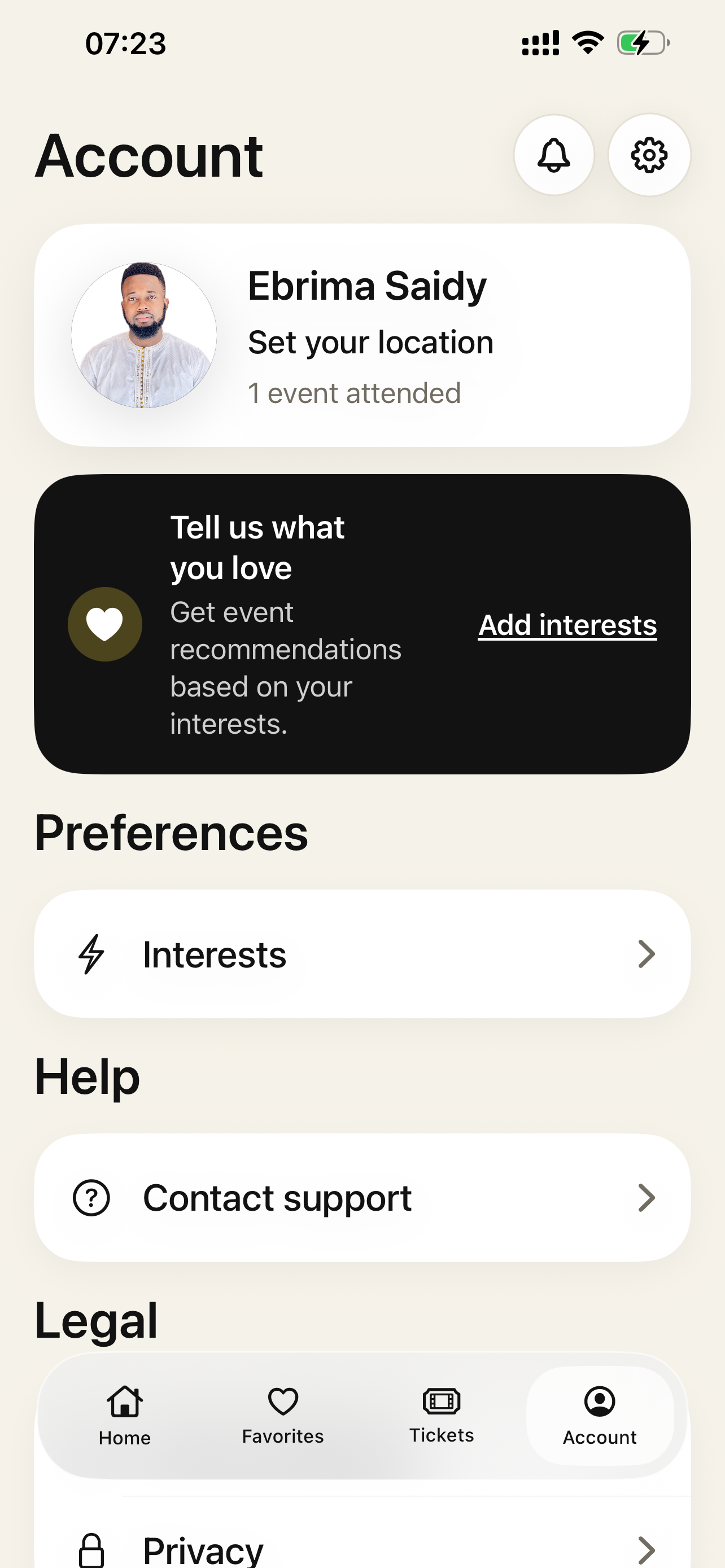 Ticketo App screenshot 5