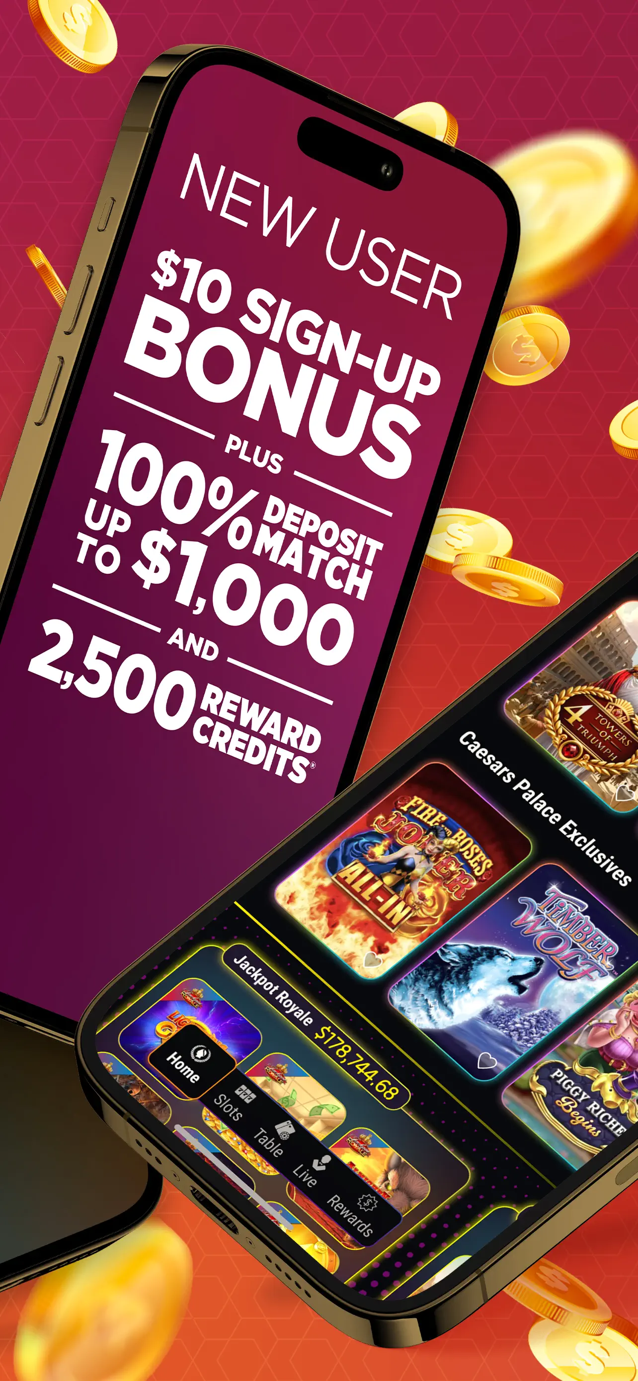 Caesars Palace Online Casino screenshot 2