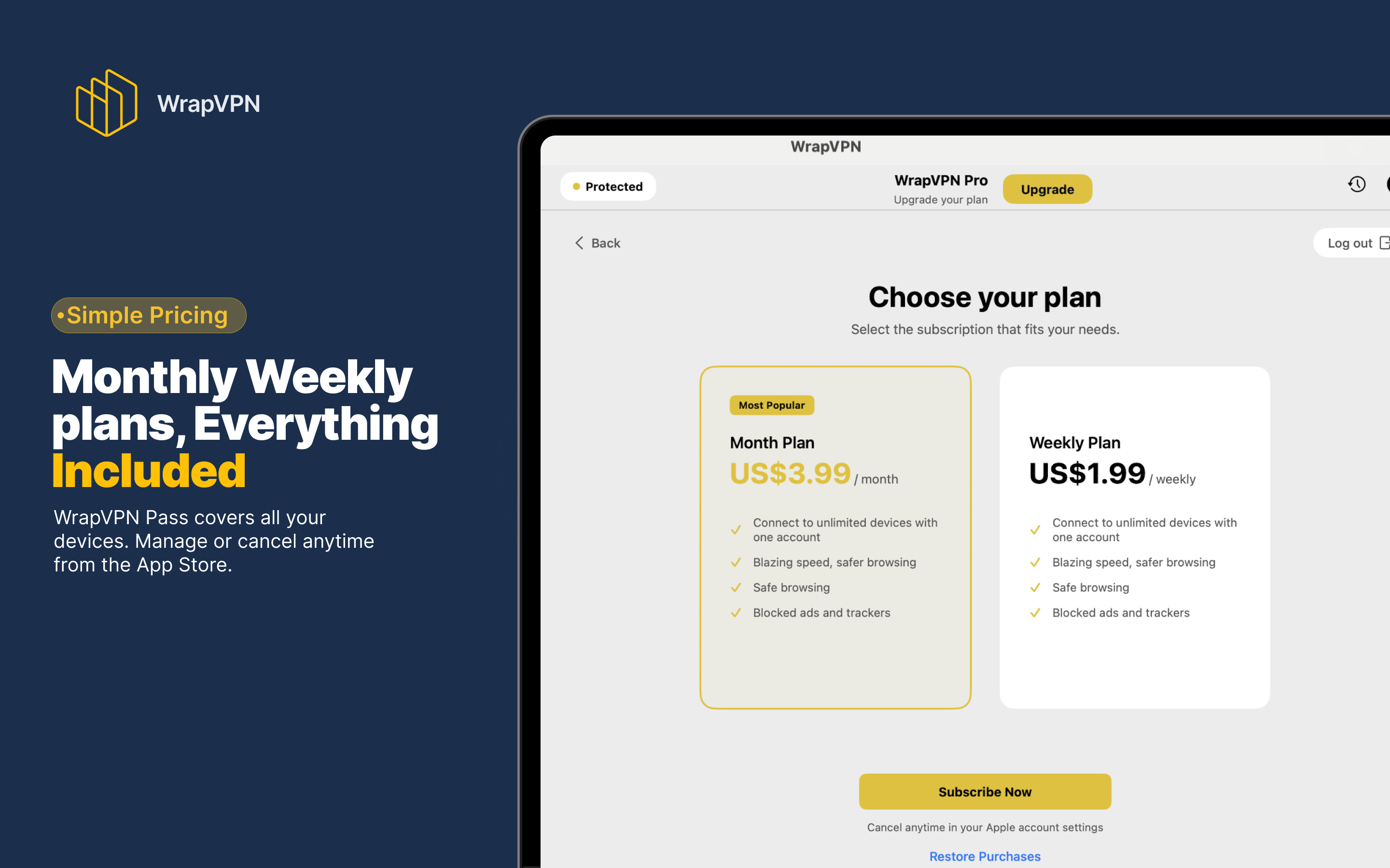 WrapVPN screenshot 14