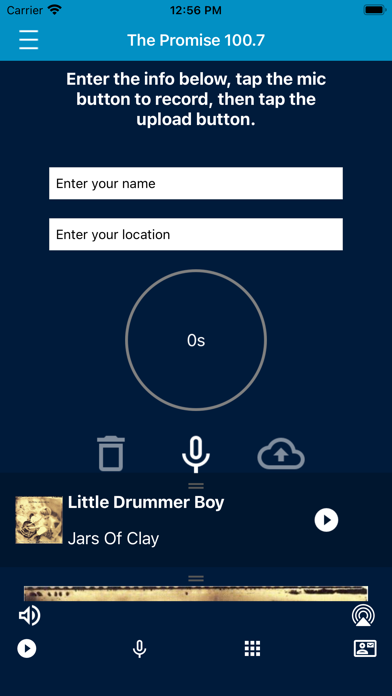The Promise - FM100.7 iPhone screenshot 4 - Entertainment app