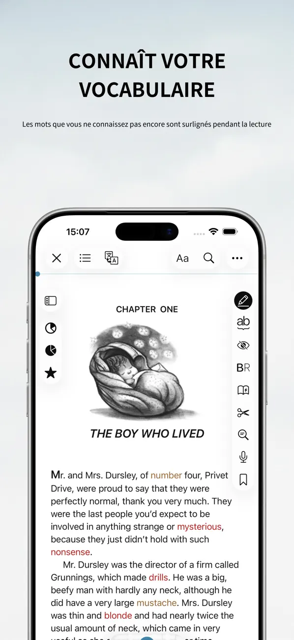 Screenshot #1 pour TingYue – Lecture en VO facile
