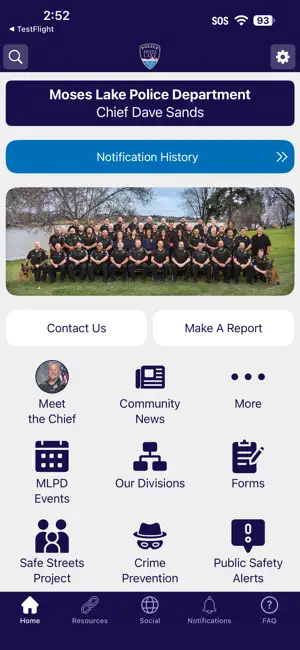 Moses Lake Police Dept WA screenshot 1