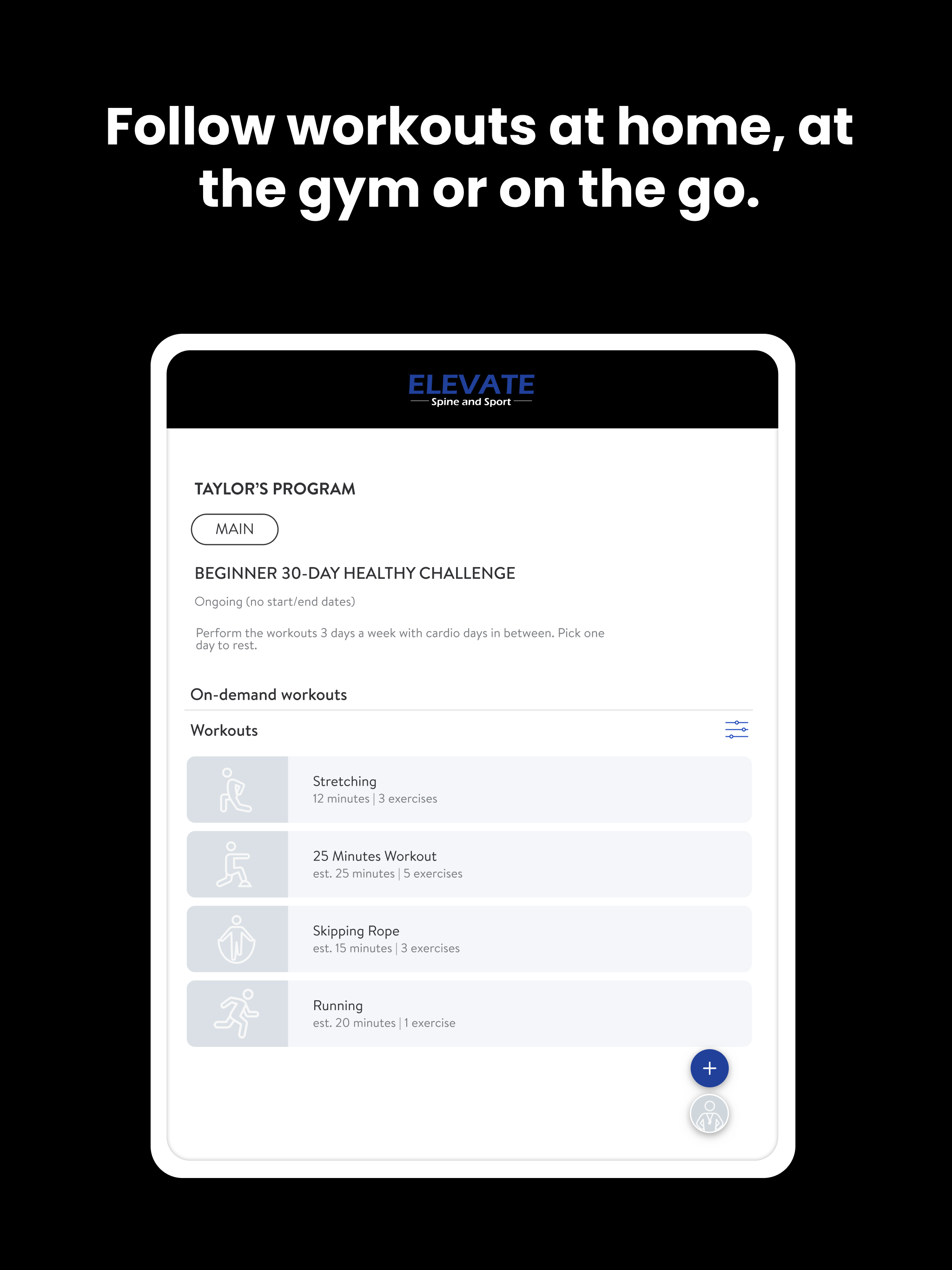 Elevate Spine and Sport screenshot 10