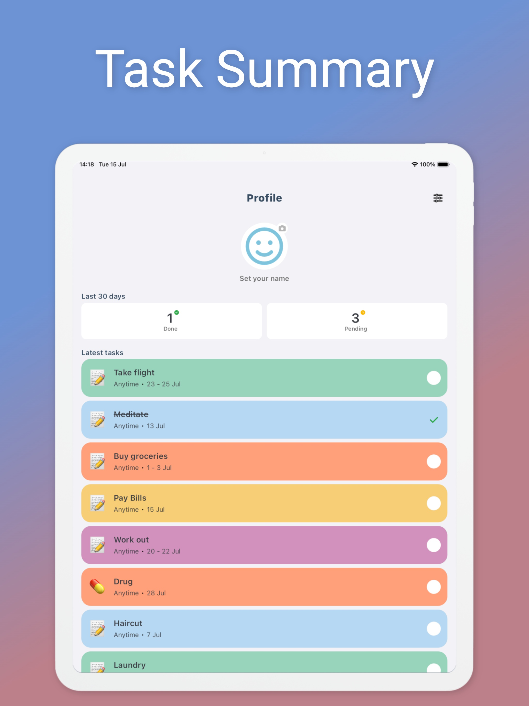 TaskTiny - Easy Task Planner