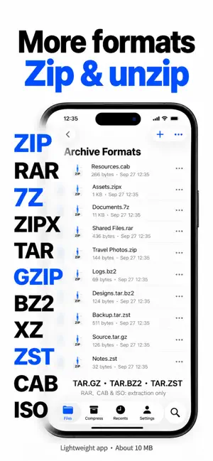 Zip File - Extractor & Viewer screenshot 1