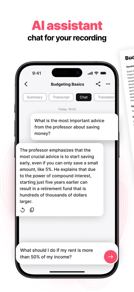 Say Notes: AI Speech to text - Productivity App | MWM