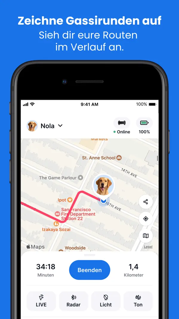 Tractive GPS - Hunde / Katzen Screenshot 7
