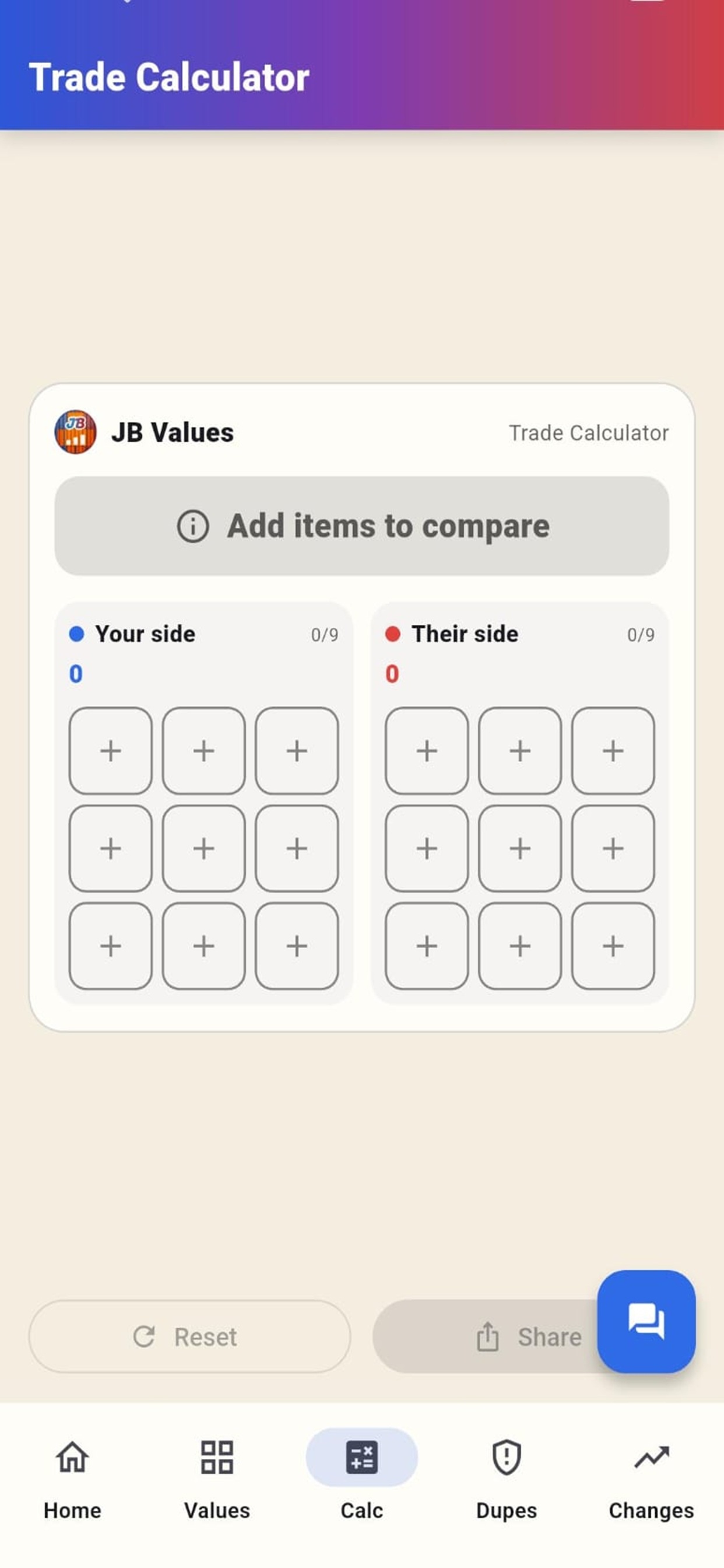 JB Values screenshot 3