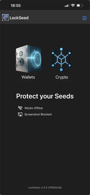 LockSeed Lite screenshot 1