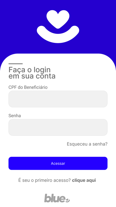 Blue - Plano de Saúde Screenshot