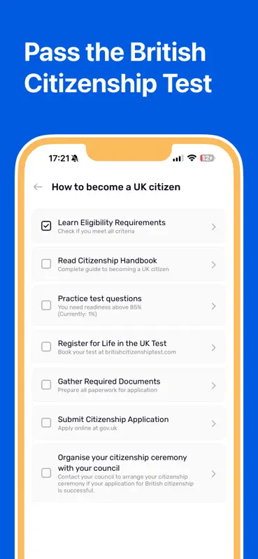 Life in the UK Test Prep: 2026 screenshot 6 of 10