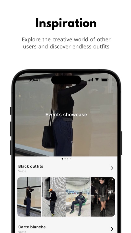 Vaste. Fashion heads' app