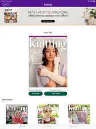 Knitting Magazine ipad bilder 1
