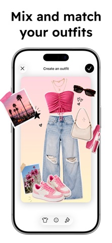 Closet - Outfit Planner iPhone screenshot