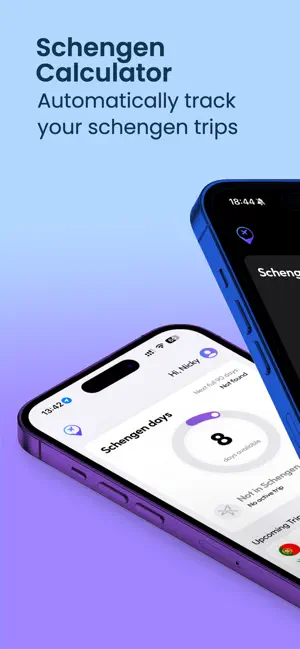 Schengen Calculator Visably screenshot 1