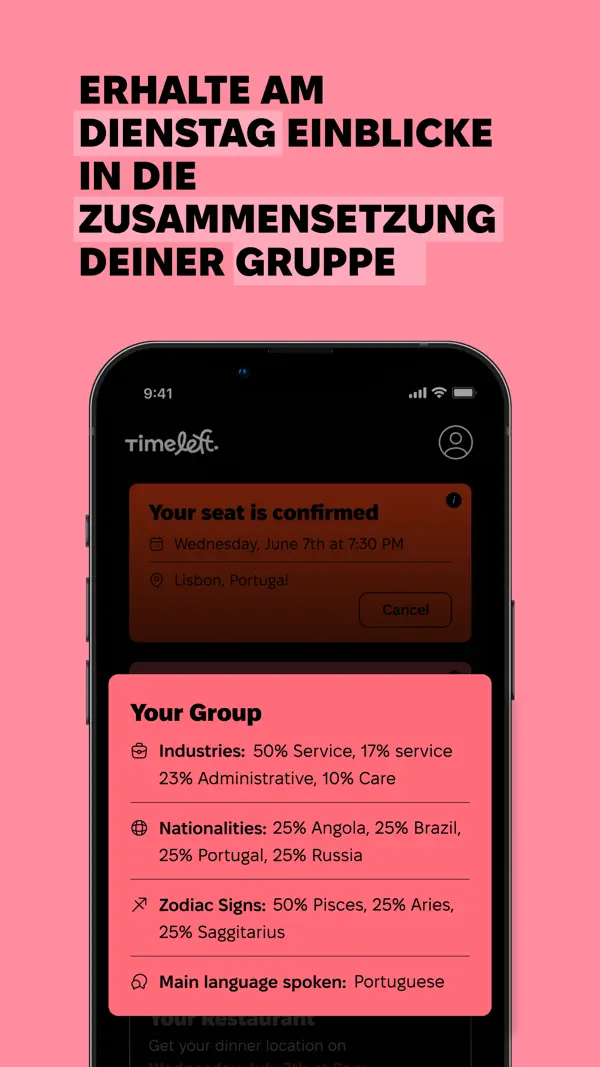 Timeleft - Meet New People Screenshot 4