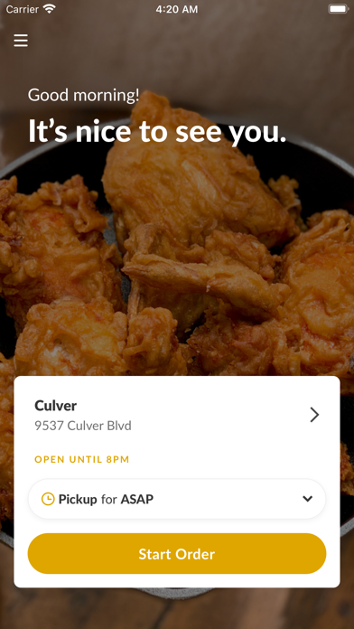 Honeys Kettle Fried Chicken iPhone screenshot 2 - Food & Drink app