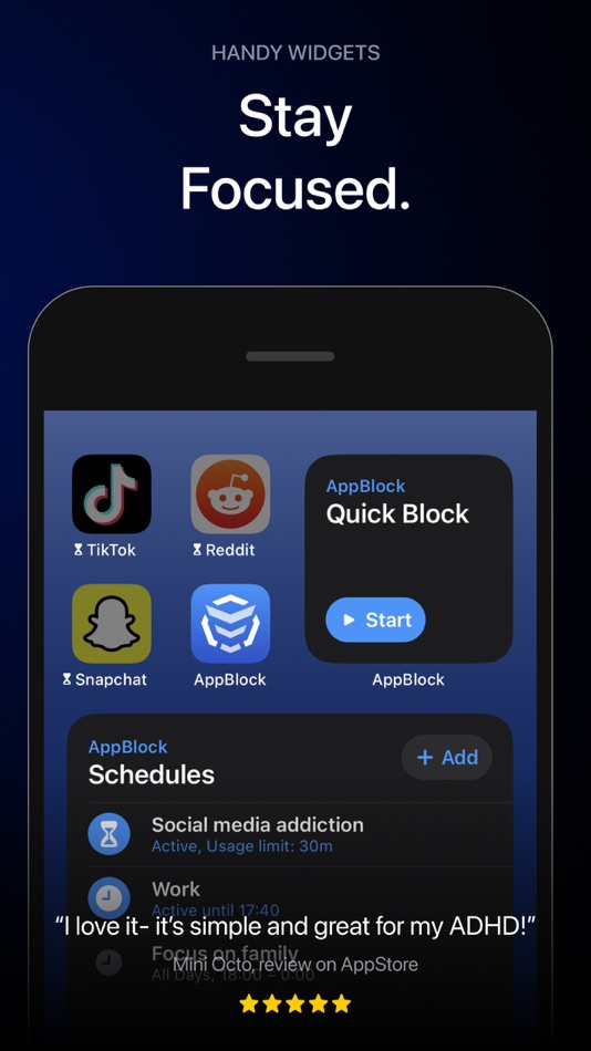 #7. AppBlock: Block Apps & Website (iOS) 来自: MobileSoft s.r.o.