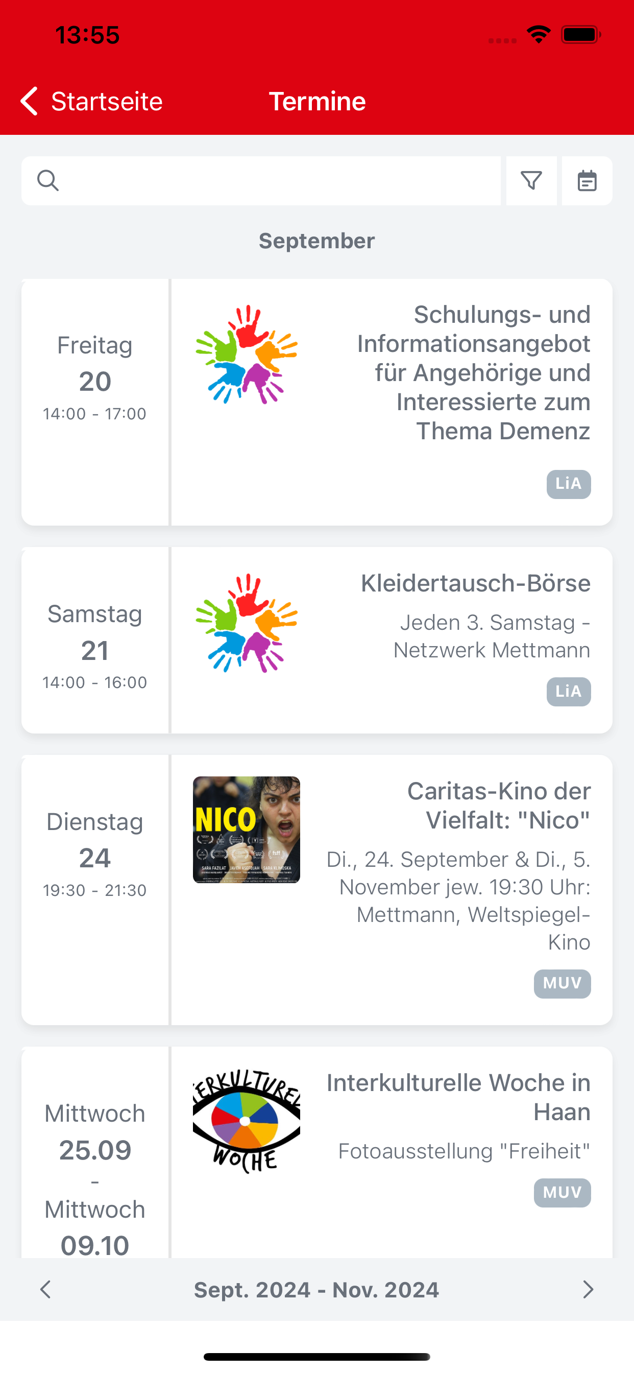 Caritas im Kreis Mettmann
