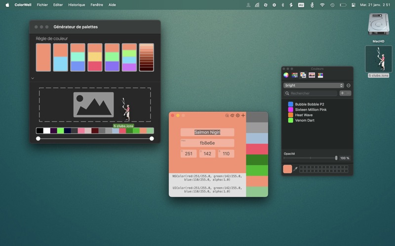 Screenshot #2 pour ColorWell