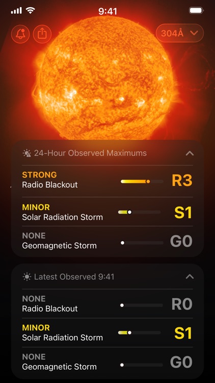 Solar Weather - Space Forecast screenshot-5