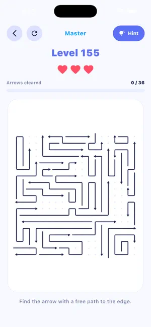 Arrows - Escape Puzzle screenshot 3