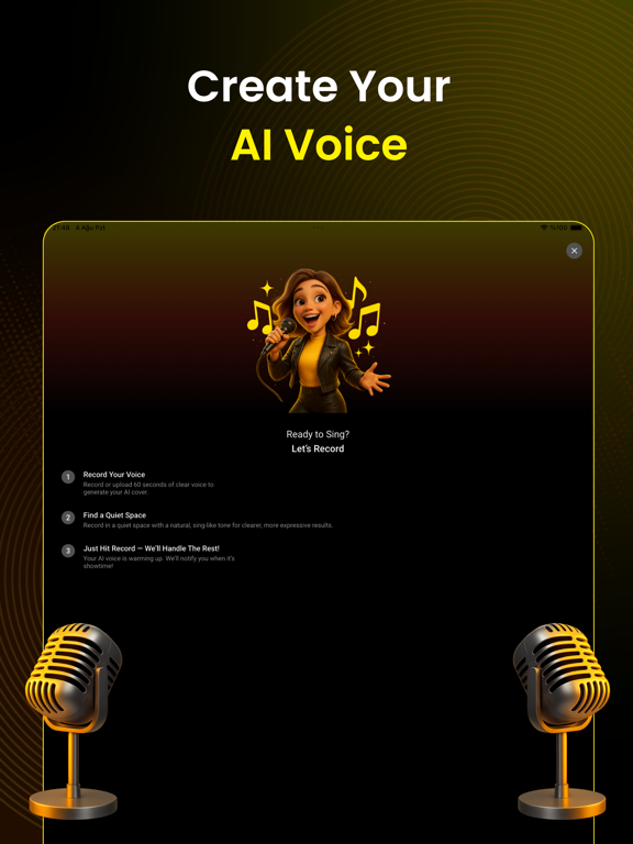 AI Song Generator - Jukebox iPad screenshot 4 - Music app